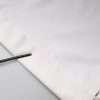 White Wool Mid Waist Wide Leg Pants - Image 6