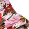 Pink Floral Print High Waist Hotpants Short - Image 6