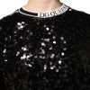 Black DG Queen Sequin Pullover Sweater - Image 5