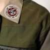 Military Green Cotton Button Down Jacket - Image 6