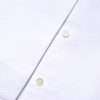 White Cotton Dress Collared Dress Shirt Top - Image 8