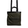 Military Green Nylon Shoulder Strap Tote Bag - Image 2