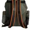 Military Green Patchwork Travel Backpack Bag - Image 4