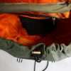 Military Green Patchwork Travel Backpack Bag - Image 7