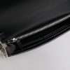 Black Calfskin Leather Chain Strap Shoulder Crossbody Bag - Image 8