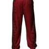 Red Leopard Print Polyester Men Jogger Pants - Image 4
