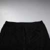 Black Cotton Crown Logo Jogger Pants - Image 6