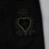 Black Sacred Heart Cotton Skinny Denim Jeans - Image 6