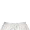 White Cotton Sweatshorts Men Bermuda Shorts - Image 5