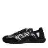 Black Logo Lace Up Low Top NS1 Sneakers Shoes - Image 5
