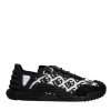 Black Logo Lace Up Low Top NS1 Sneakers Shoes - Image 6