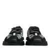 Black Logo Lace Up Low Top NS1 Sneakers Shoes - Image 2