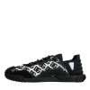 Black Logo Lace Up Low Top NS1 Sneakers Shoes - Image 5