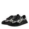Black Logo Lace Up Low Top NS1 Sneakers Shoes - Image 4
