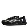 Black Logo Lace Up Low Top NS1 Sneakers Shoes - Image 6