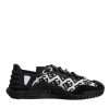 Black Logo Lace Up Low Top NS1 Sneakers Shoes - Image 7