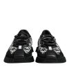 Black Logo Lace Up Low Top NS1 Sneakers Shoes - Image 2