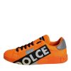 Orange Portofino Logo Tape Men Sneakers Shoes - Image 6