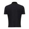 Black Cotton Polo Shirt - Image 2