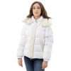 White Polyamide Jackets & Coat - Image 2
