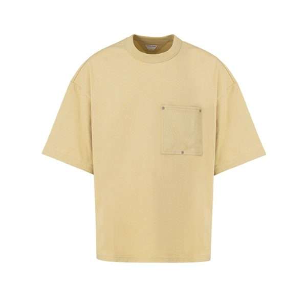 Beige Cotton T-Shirt