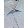 Blue Cotton Men's Shirt - Image 2