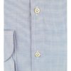Blue Cotton Men's Shirt - Image 3