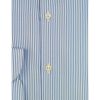 Light Blue Cotton Men Shirt - Image 3