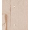 Beige Linen Men Shirt - Image 3