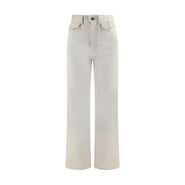 Jeans with mini pockets