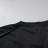 Dark Gray Silk V-neck Short Sleeves T-shirt - Image 7