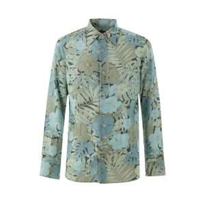 Blue Lyocell Shirt