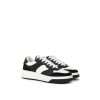 Black And White Leather Sneaker - Image 2