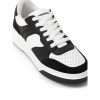 Black And White Leather Sneaker - Image 4