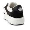 Black And White Leather Sneaker - Image 5