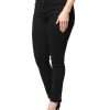 Black Cotton Mid Waisted Skinny Denim Jeans - Image 3