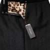Black Wool Fringe High Waist Pencil Mini Skirt - Image 6