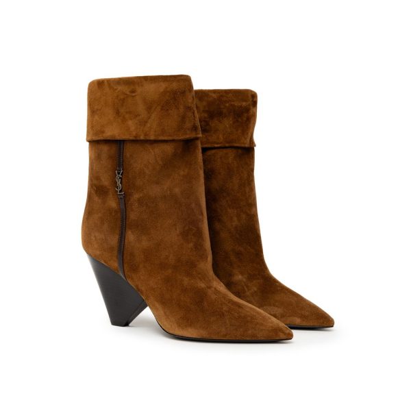 Brown Suede Leather Boot - Image 2