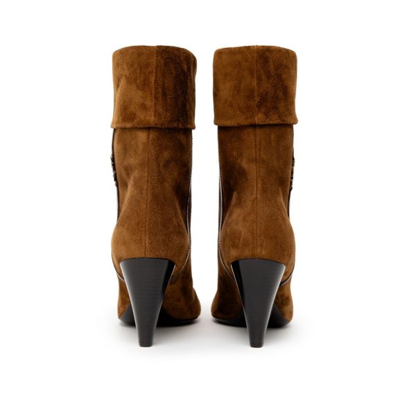 Brown Suede Leather Boot - Image 3
