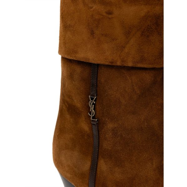 Brown Suede Leather Boot - Image 4