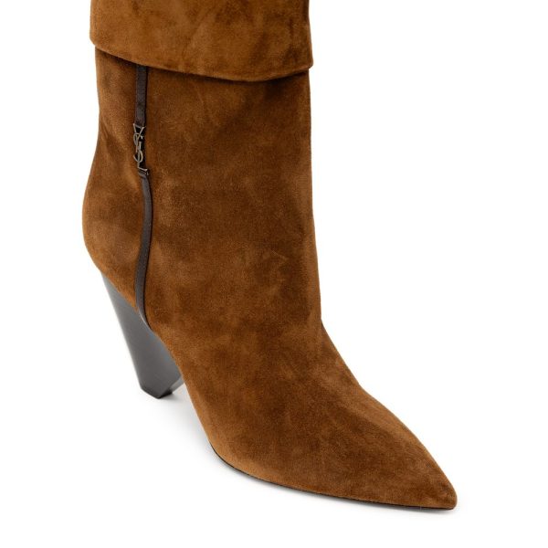 Brown Suede Leather Boot - Image 5