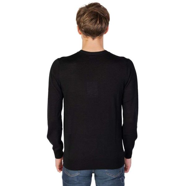 Black Cotton T-Shirt - Image 2