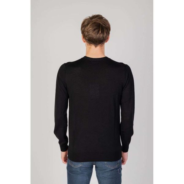 Black Cotton T-Shirt - Image 3