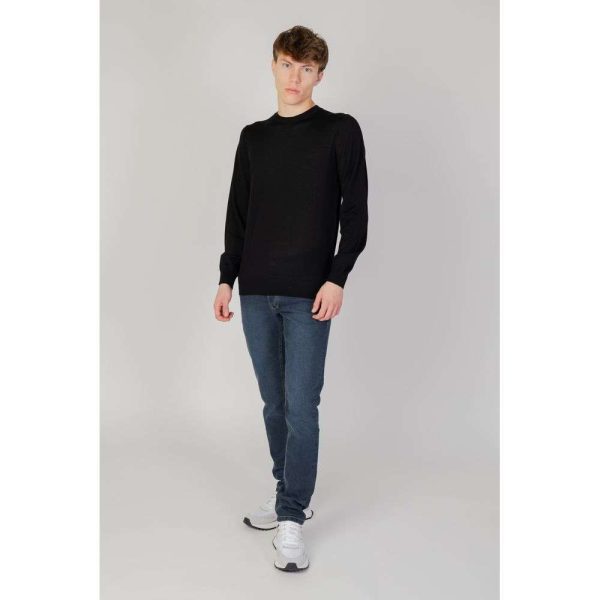 Black Cotton T-Shirt - Image 5