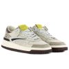 Beige Leather Sneaker - Image 2