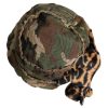 Multicolor Leopard Embellish Wide Brim Bucket Hat - Image 4