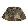 Multicolor Leopard Embellish Wide Brim Bucket Hat - Image 8