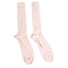 Ivory Cotton Stretch Logo Over Calf Socks - Image 5