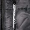 Black Hooded Parka Coat Winter Jacket - Image 6