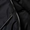 Black Hooded Parka Coat Winter Jacket - Image 7
